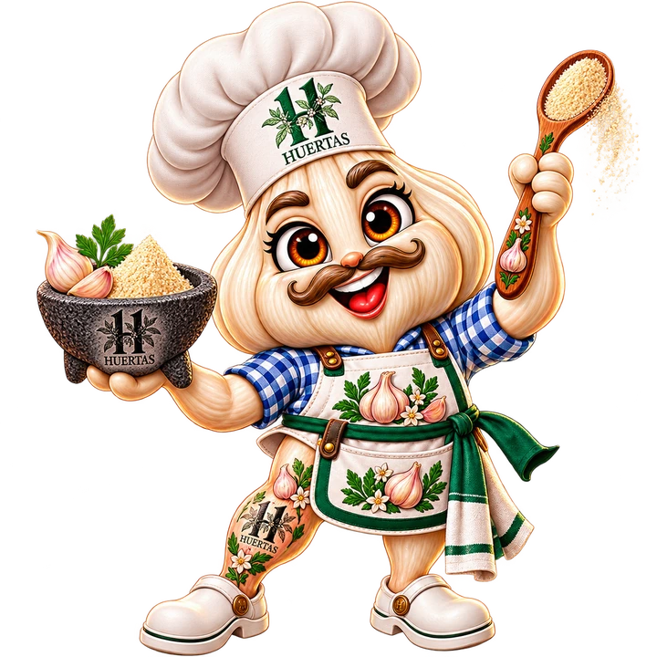 Mascota de Ajo molido