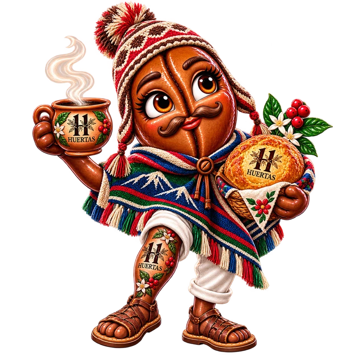 Mascota de Café de las Altas Montañas